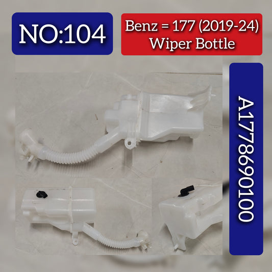 Wiper Bottle A1778690100 Compatible With Mercedes Benz (177) (2019-2024) Tag No.104