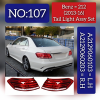 Tail Light Assy Set Left 2129060103 & Right 2129060203 Compatible With MERCEDES-BENZ E-CLASS (W212) Tag No.107