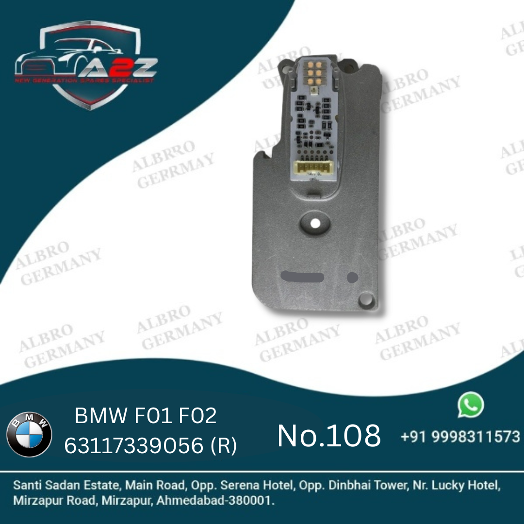 LED Headlight Turn Signal Right Side Module 63117339056 (R.H) Right For BMW 7 Series F02 Tag-BL-108