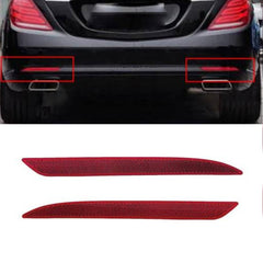 Rear Bumper Reflector Left 2228200374 & Right 2228200474  Compatible With Mercedes S Class W222 2014-20 TAG No108