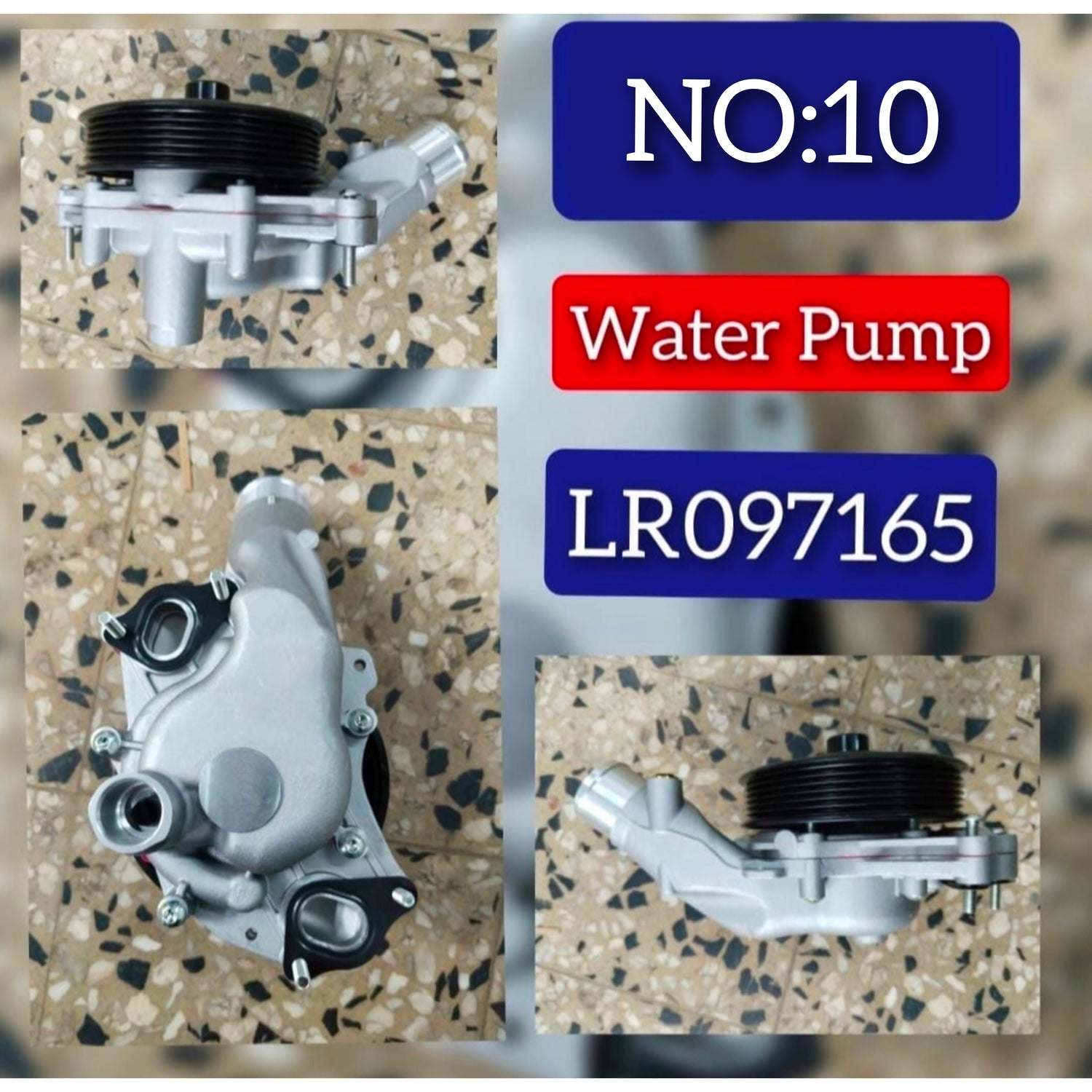 Water Pump LR097165 Compatible With Land Rover