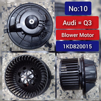 AC Heater Blower Motor 1KD820015 1KD820015A 1KD820015F 3C1820015 3C1820015A 3C1820015F  Compatible with AUDI Q3 (8UB, 8UG) & SKODA OCTAVIA II (1Z3) | LAURA & VW JETTA III (1K2) | BORA | VENTO Tag-BM-10