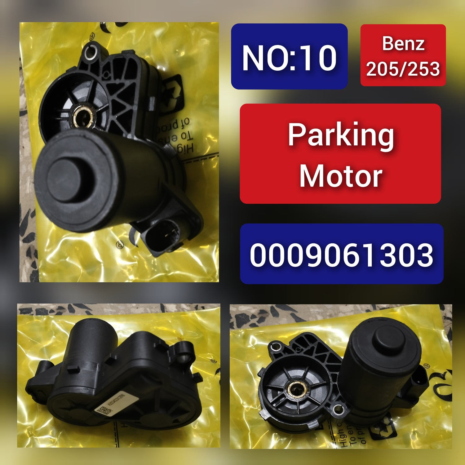 Rear Wheel Brake Actuator - Right Side A0009061303 0009061303 Compatible With MERCEDES-BENZ C-CLASS W205 Tag-PM-10