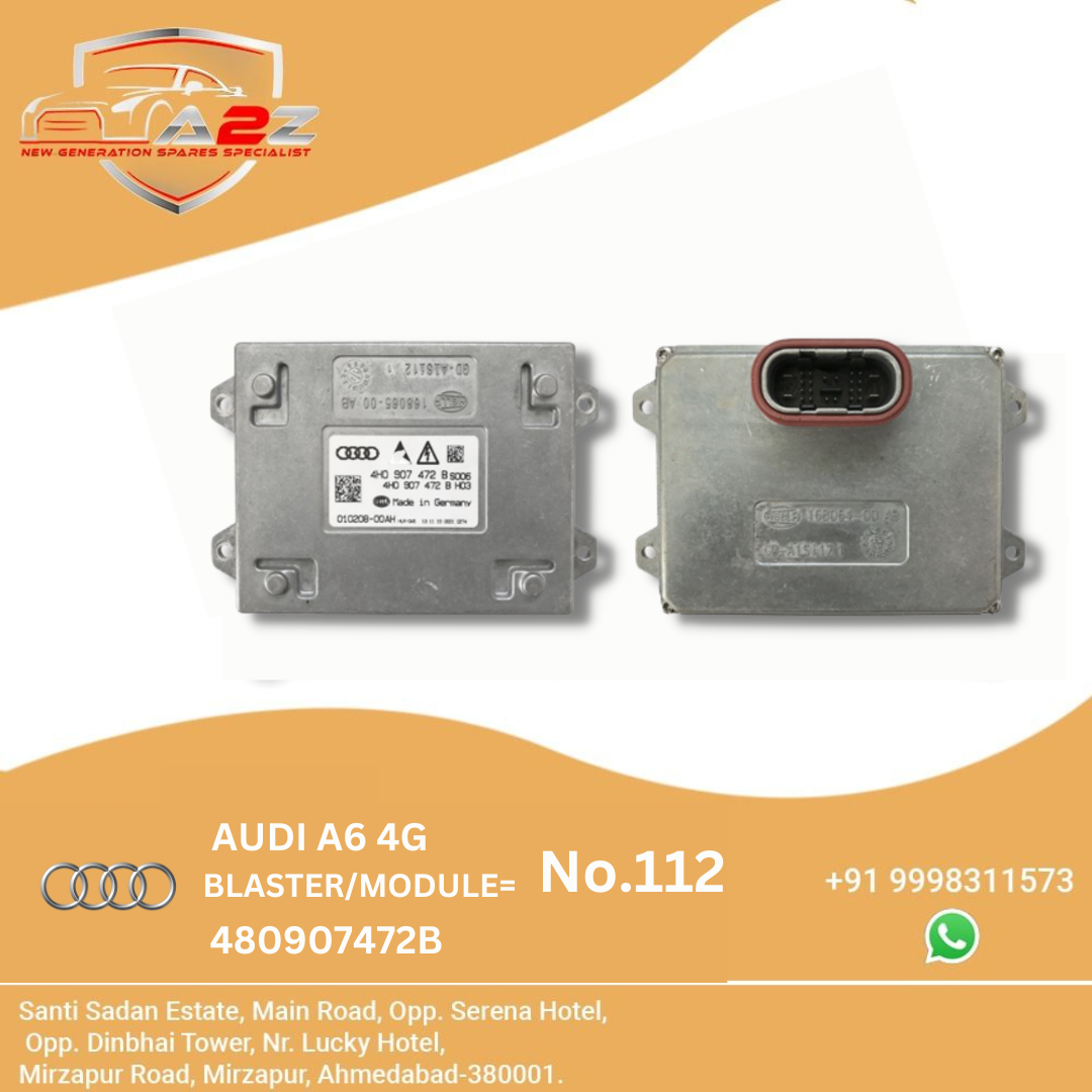 Headlight Ballast Control Module 4H0907472B For AUDI A6 C7 4G & A8 D4 Tag-BL-112