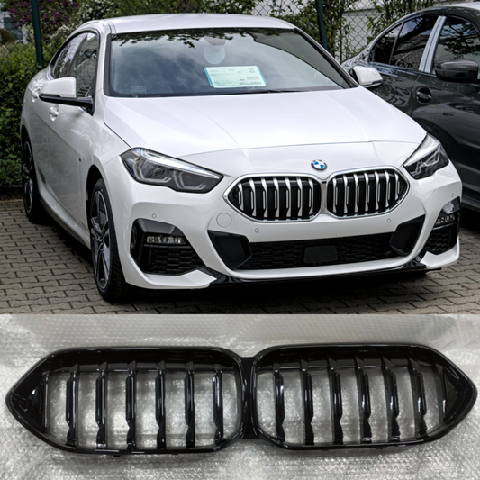 Kidney Grill Glossy Black Set 51135A39376 Compatible With BMW 2 Series F44(2020-2024) Tag 114