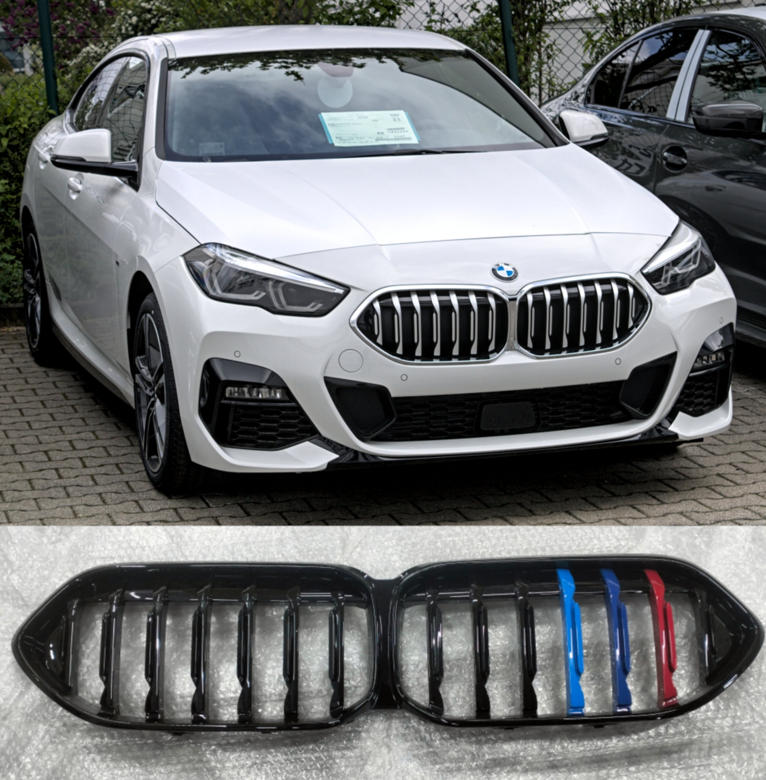 Kidney Grill Multi Colour Set 51135A39376 Compatible With BMW 2 Series F44(2020-2024) Tag 115