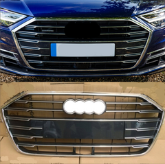 Show Grill  Compatible With Audi A8 D5(2019-2021) Original Silver Chrome Tag No.116