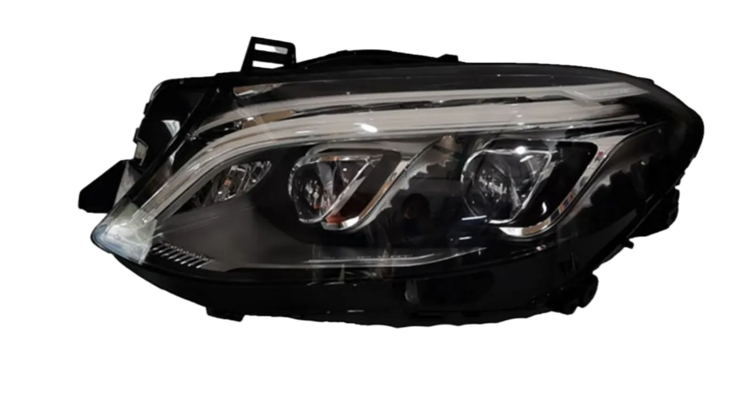 Complete Headlight Assy Set (Without Blaster) Left 1669062103 & Right 1669062203 Compatible With Mercedes Benz W166 GLE (2016-2018) Tag No.116