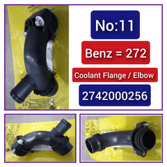 Engine Coolant Water Pump Tube Connector  2742000256 For MERCEDES-BENZ C-CLASS W205 & E-CLASS W213 Tag-E-11
