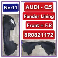 Front Right Fender Liner 8R0821172 8R0821172F   8R0821172E 8R0821172GCompatible With AUDI Q5 8R (2009-2015) Tag-FEA-11