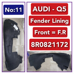 Front Right Fender Liner 8R0821172 Compatible With AUDI Q5 8R Tag-FEA-11