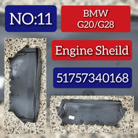 Engine Hood Insulation Pad 51757340168 Compatible With BMW 5-Series  (G30, F90) & 7-Series (G11, G12) Tag No.10
