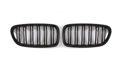 Glossy Black Show Grill Compatible With BMW 5 Series F10 (2010-2016)
