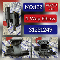Coolant flange 31251249 Compatible With VOLVO V40 Tag No.122