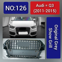 Show Grill Compatible With Audi Q3(2011-15) Original Grey Tag No.126