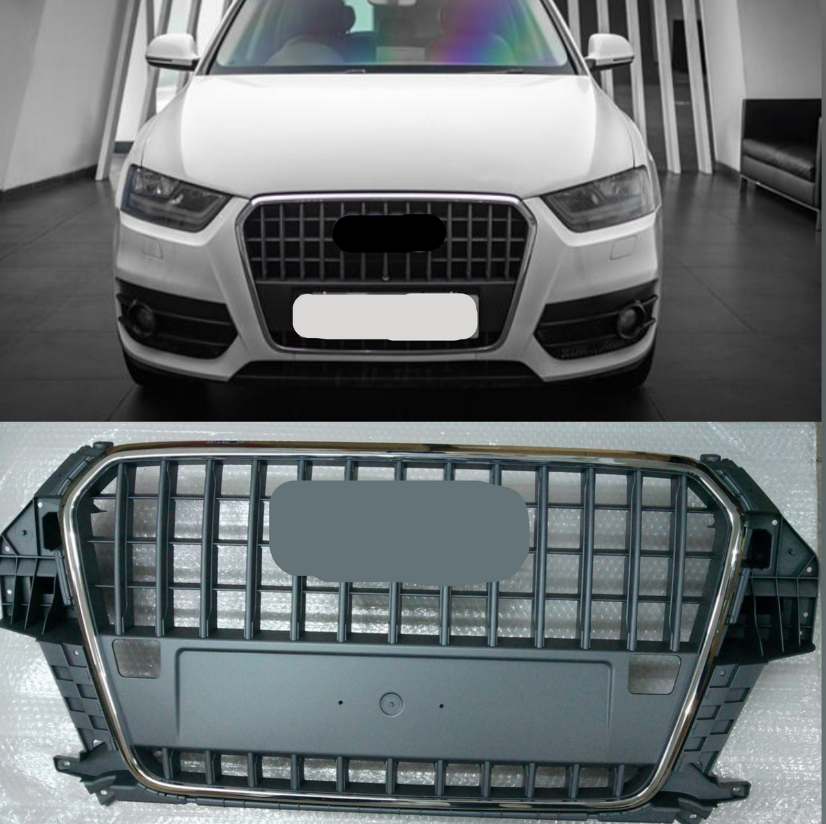 Show Grill Compatible With Audi Q3(2011-15) Original Grey Tag No.126