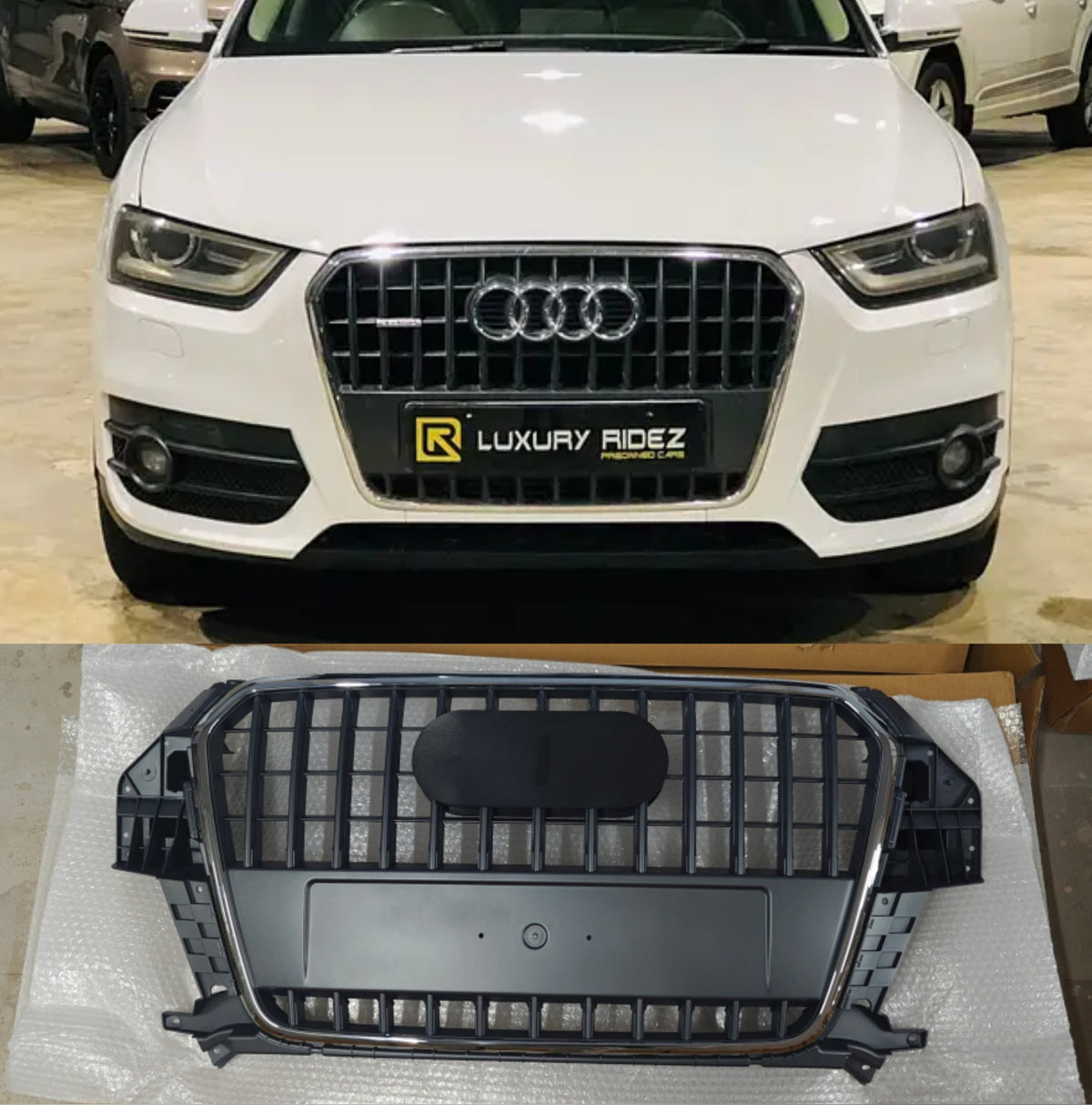 Show Grill 8U0853651KH1QP Compatible With AUDI Q3 8U  (2011-2015) Tag No.126