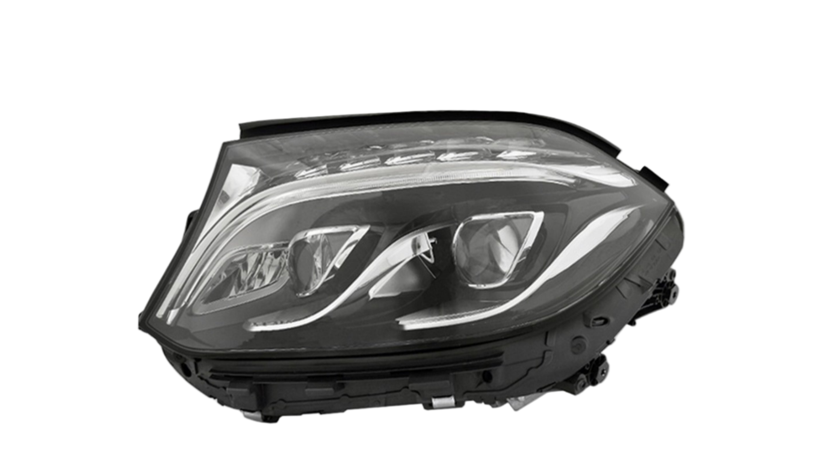 Complete Headlight Assembly Left A1668202300 & Right A1668202400 Compatible With Mercedes Benz  (W166) GLS-Class (2015-2019) Tag No.127