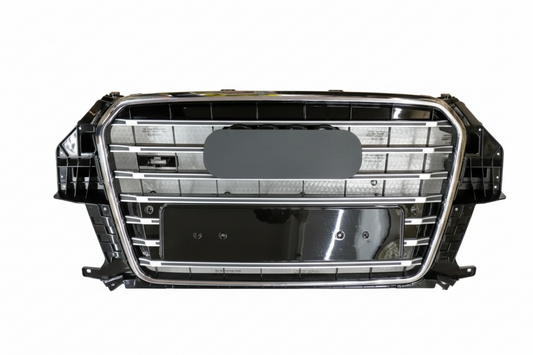 Show Grill  Compatible With Audi Q3(2011-2015) AMG Silver Chrome Tag no.128