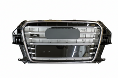 Show Grill  Compatible With Audi Q3(2011-2015) AMG Silver Chrome Tag no.128