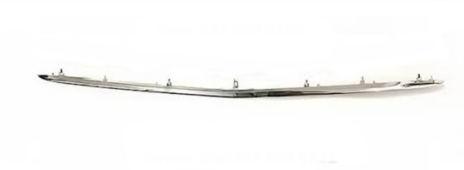 Front Bumper Chrome 2228850821 Compatible With Mercedes-Benz S-Class (W222) Tag No.129
