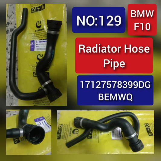 Radiator Hose Pipe 17127578399DG Compatible With BMW 5 Series F10 Tag-H-129
