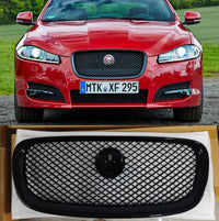 Front Grille Chromed C2Z20498 Compatible With Jaguar XF I (X250)  XF II (X260) (2012-2015) Tag No.12