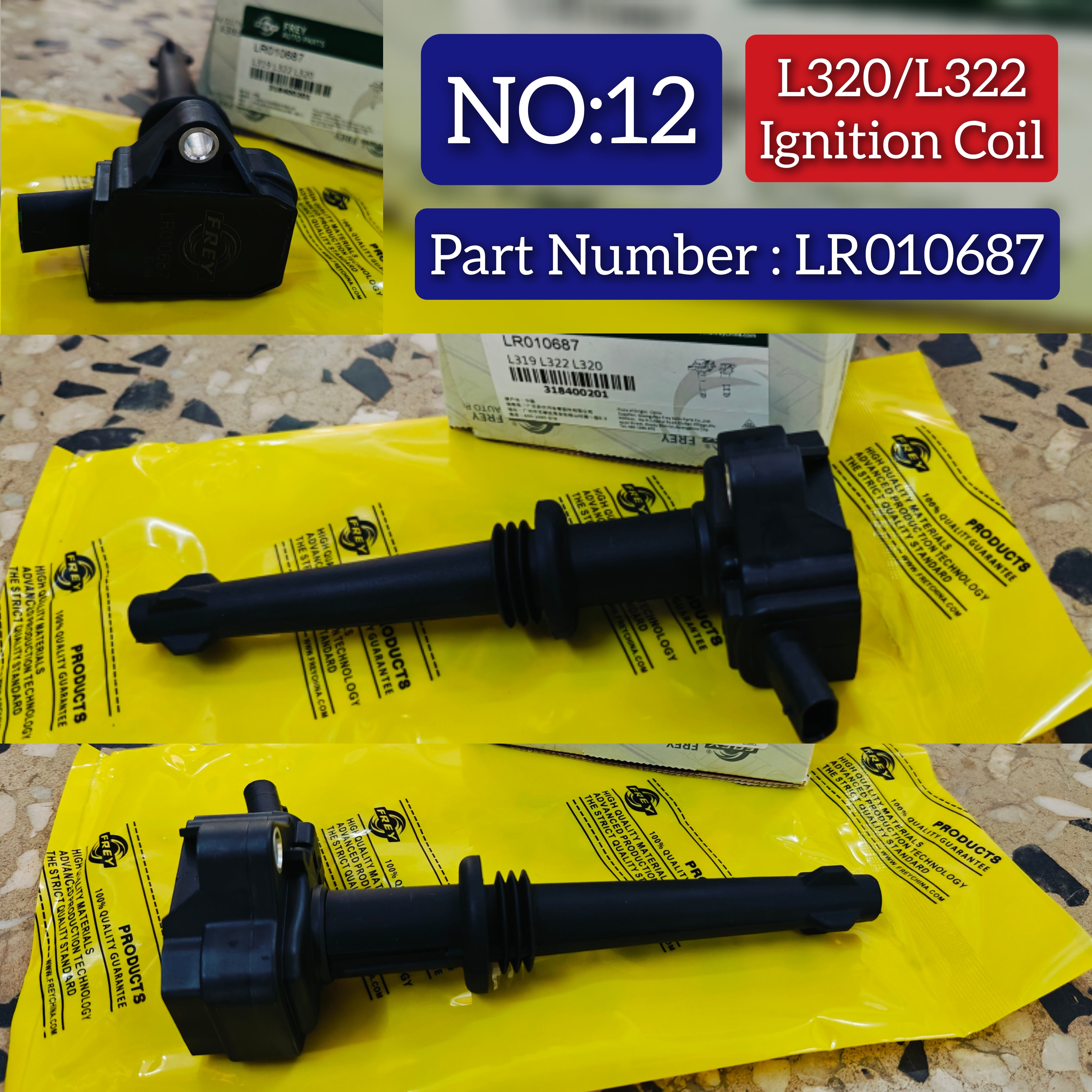 Ignition Coil LR035548 LR010687 For LAND ROVER RANGE ROVER SPORT I L320 Tag-I-12