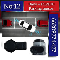 Parking Distance Control Sensors 66209274427 66209283750 Compatible With BMW X1 F48, X5 F15 Tag-PS-12