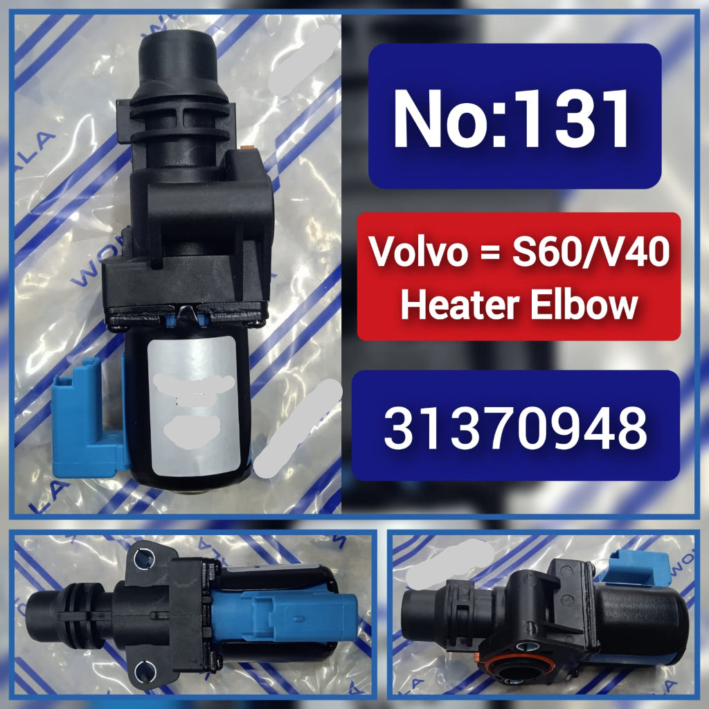 Water Control Valves 31370948 BM5Z8C605A BM5Z8C605BD BM5Z8C605C Compatible With VOLVO S60/V40 Tag No.131