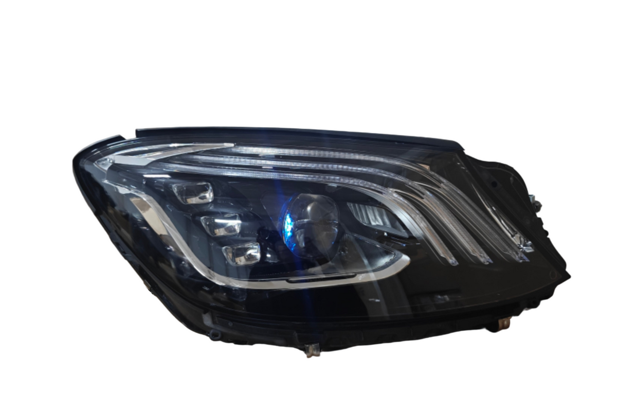 Complete Headlight Assembly (LED Performance) Left A2229068704 & Right A2229068804 Compatible With Mercedes Benz S-Class (W222) (2018-2020) Tag No.132