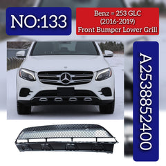 Front Bumper Lower Grill 2538852400 Compatible With Mercedes-Benz GLC-CLASS W253 (2016-2019) Tag No.133