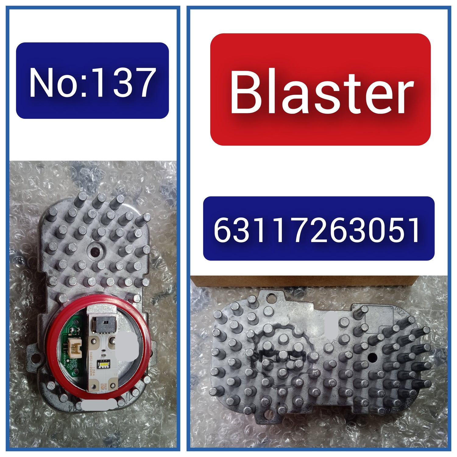 Headlight LED Light Ballast Insert Diode Module 63117263051 For BMW 3 Series F30 & X3 F25, X5 E70, X5 F15 Tag-BL-137