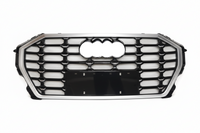S-Line Silver Show Grill 83G853651BRN4 Compatible With Audi Q3 83 (2020-2024) Tag No.137