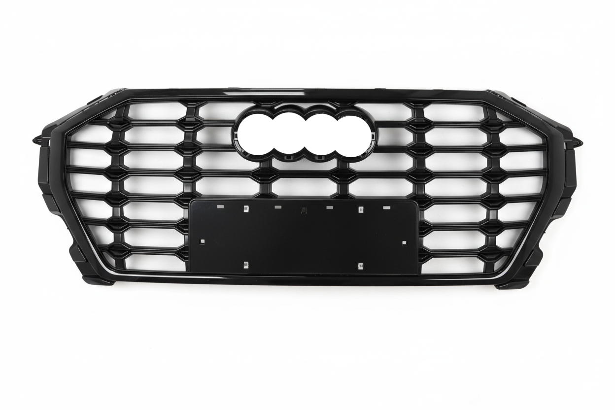 S-Line Black Show Grill 83G853651BCKA Compatible With Audi Q3 83 (2020-2024) Tag No.138