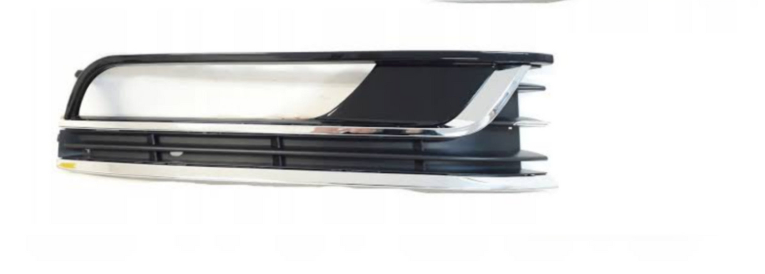 Fog Lamp Cover With Mat + Double Chrome Left 3AA853665 & Right 3AA853666 Compatible With VW PASSAT B7 (2010-2014) No.131