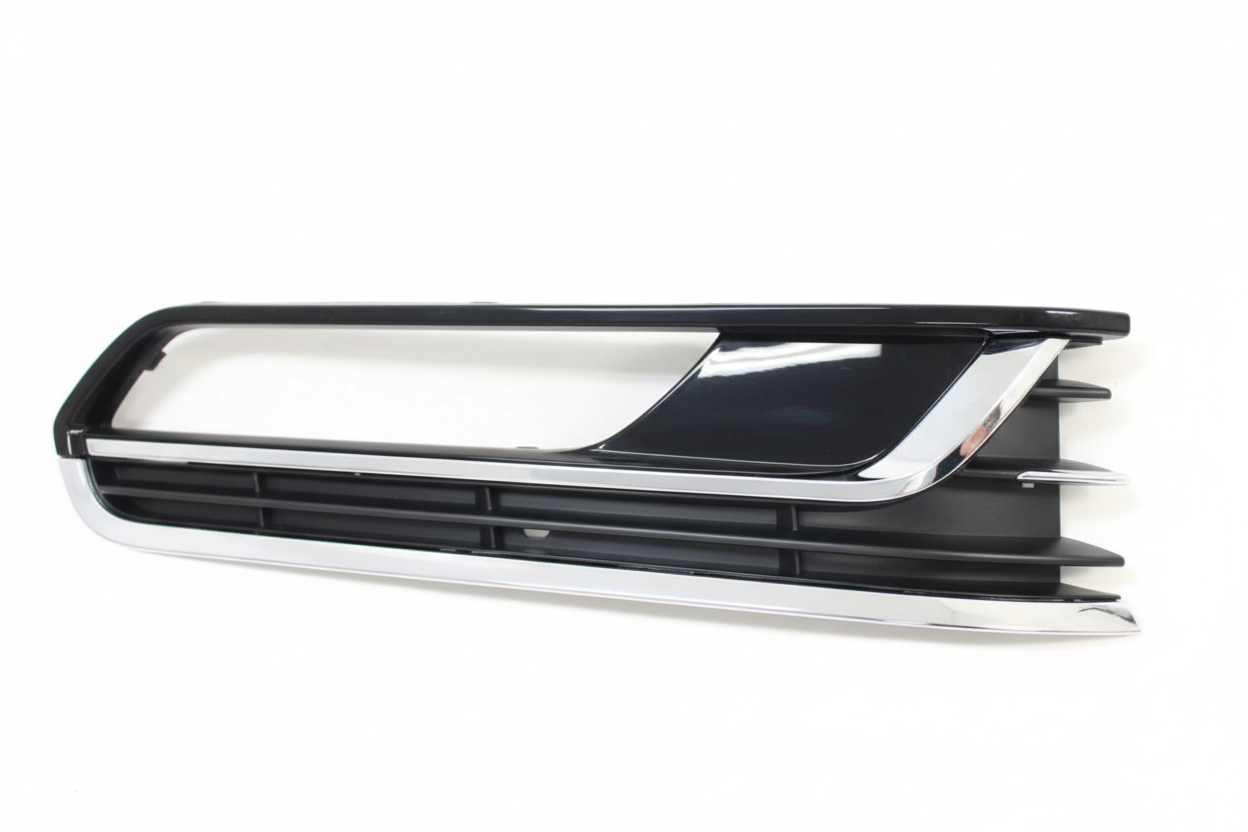 Fog Lamp Cover With Mat + Double Chrome Left 3AA853665 & Right 3AA853666 Compatible With VW PASSAT B7 (2010-2014) No.131