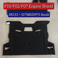 Engine Shield 51758035971 Compatible With BMW F10 F02 F07 (2010-2017) Tag No.13