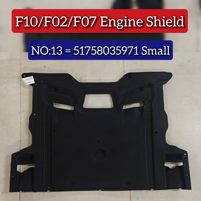 Engine Shield 51758035971 Compatible With BMW F10 F02 F07 (2010-2017) Tag No.13