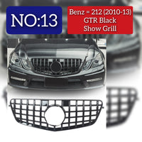 GTR Black Show Grill  Compatible With Mercedes Benz E-CLASS  W212 T-2 Tag 13