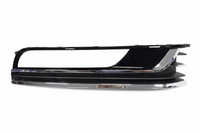Fog Lamp Cover With Glossy + Double Chrome Left 3AA853665 & Right 3AA853665 3AE807459 Compatible With VW PASSAT B7 (2011-2014) No.140