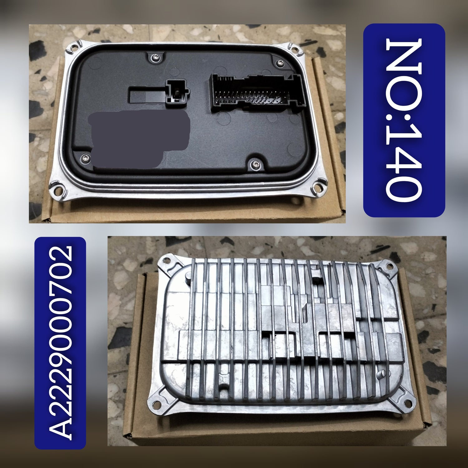 Left Side LED Headlight Control Module A2229000702 & A2229004812 Compatible With MERCEDES-BENZ GLC (X253) Tag No.140