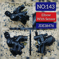Front Thermostat JDE38476 JDE36843 JDE39871 JDE40345 LR105974 G4D38575AD G4D38575AF Compatible With JAGUAR F-PACE (X761) XE (X760) XF II (X260) Tag No.143