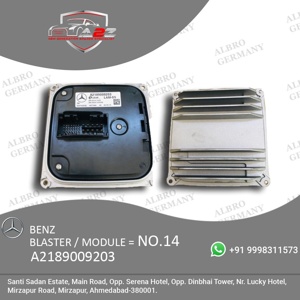 Headlight Ballast LED Module Control Unit A2189009203 For MERCEDES-BENZ CLS C218 Tag-BL-14