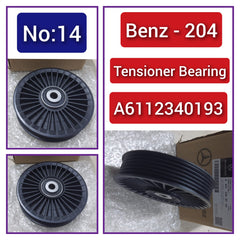 Belt Idler Pulley A6112340193 6112340293 A6112340293  Compatible with MERCEDES-BENZ Tag no : 14