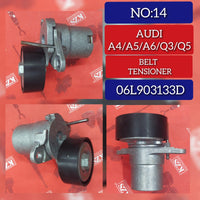 Belt Tensioner With Pulley 06L903133D 06K903133A 06K903133G 06K903133L Compatible With AUDI SKODA A4 A6