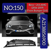 Front Bumper Grill 2138856900 A2138856900 Compatible With Mercedes-Benz E-CLASS W213 (2016-2019) Tag No.150