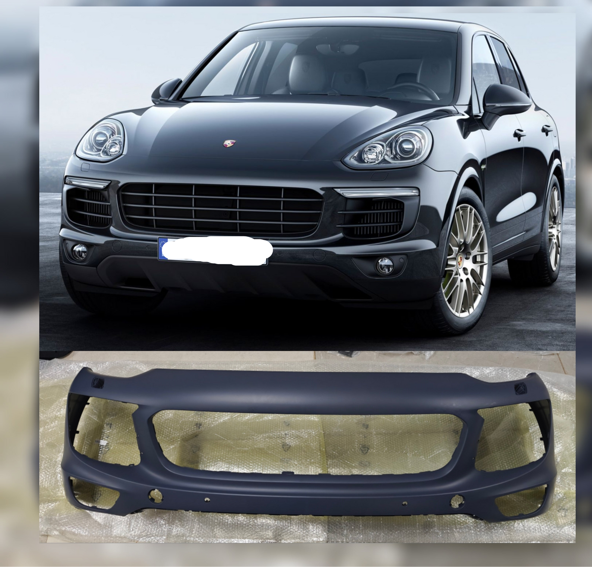 Complete Front Bumper 95850521717 Compatible With Porsche Cayenne (2015-2017) Tag No.151