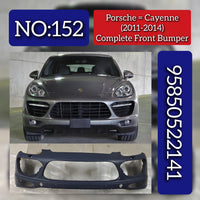 Complete Front Bumper 95850522141 Compatible With Porsche Cayenne (2011-2014) Tag No.152