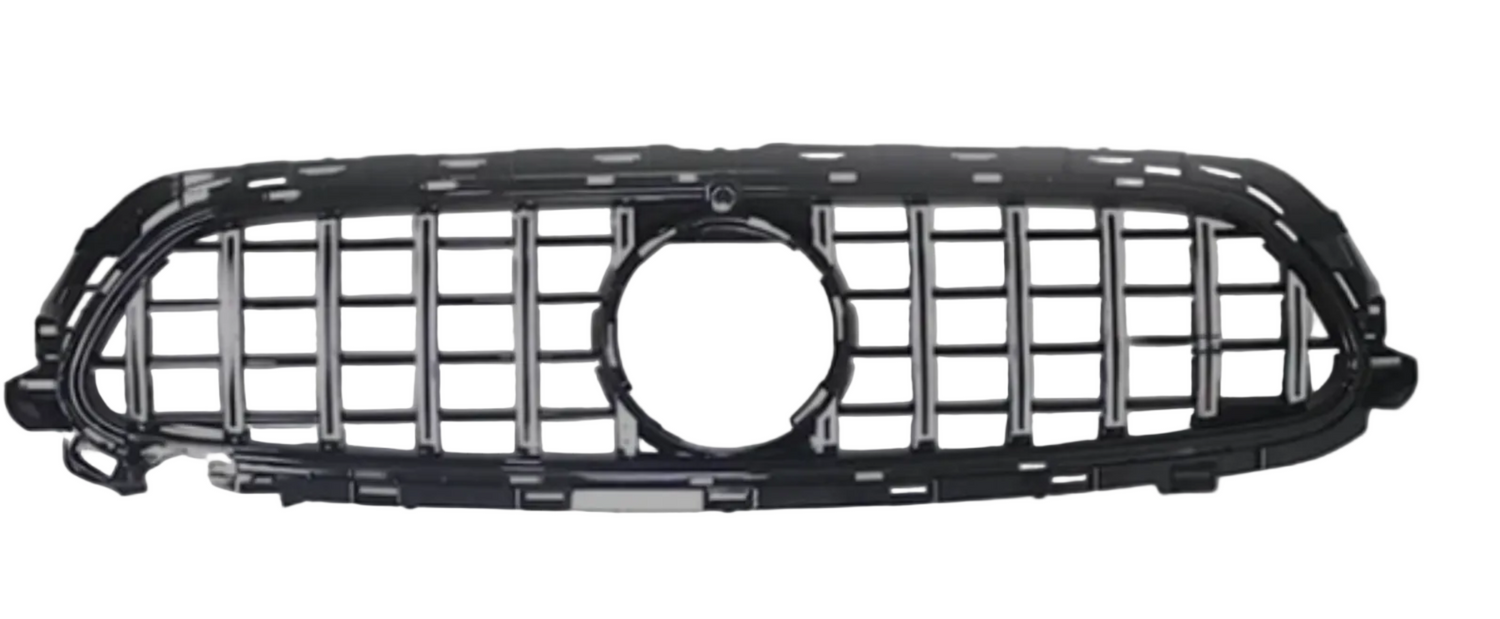 LCI GTR Silver Chrome Show Grill Compatible With Mercedes Benz E-Class  W213  (2021-2023) Tag 80